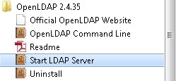 starting OpenLDAP