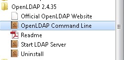 OpenLDAP command line