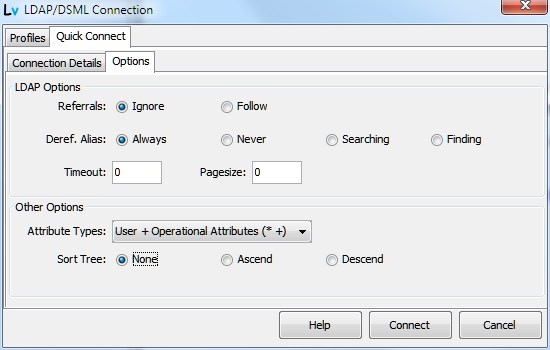 LDAP Options